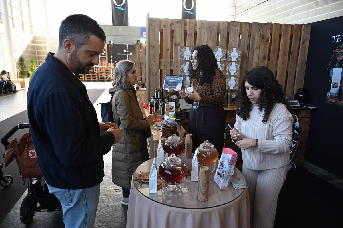 Tetereta presenta más de doscientas variedades de tés e infusiones.