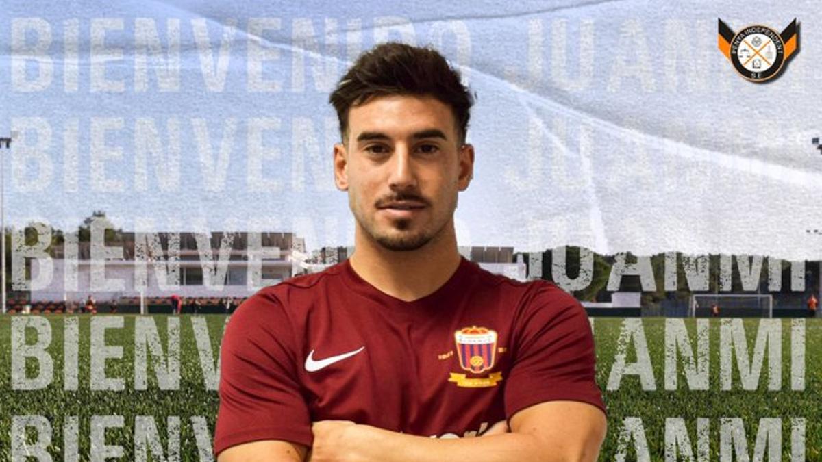 Juanmi Heredero, nuevo jugador de la Penya Independent.