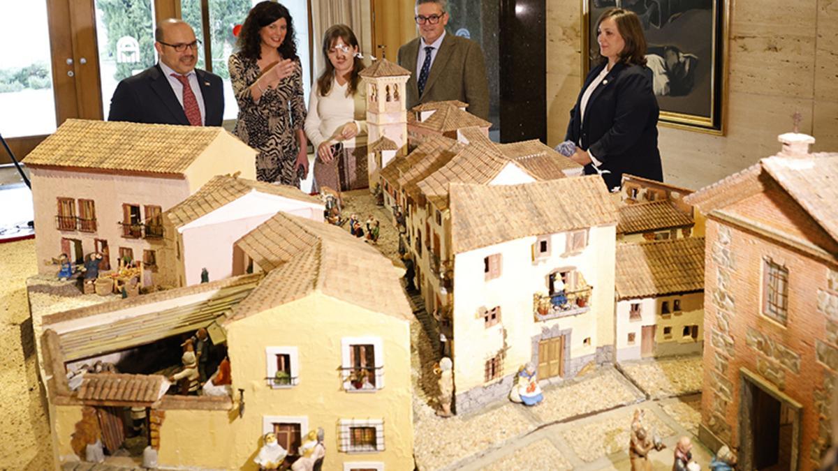 El belén se abrió al público en 2018, pero fue terminado por completo en 2021