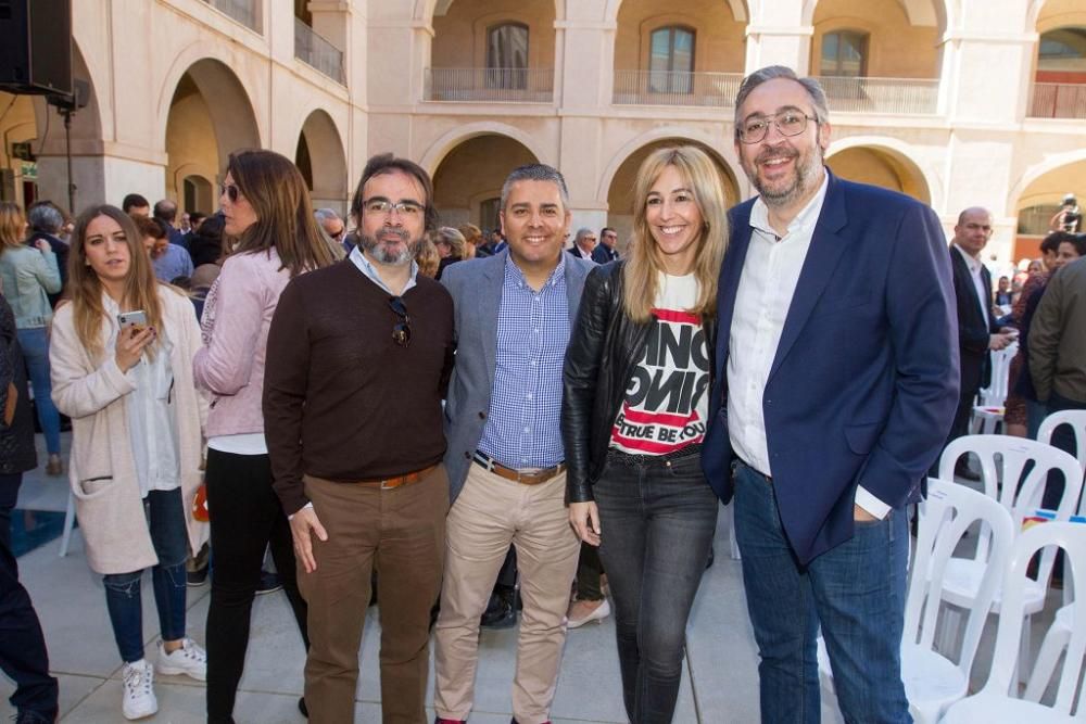 Acto de presentación de Noelia Arroyo como candidata a la alcaldía de Cartagena