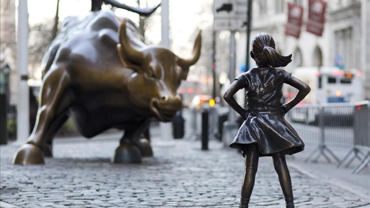 La niña de bronce de Wall Street.