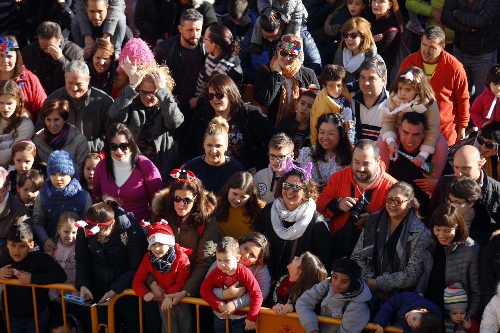 Así ha sido la Nochevieja infantil en la plaza del Ayuntamiento de València