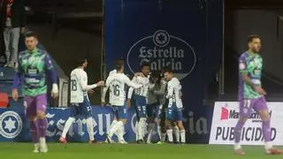 El Tenerife pasa de dar un recital en Lugo a sufrir y sumar un empate