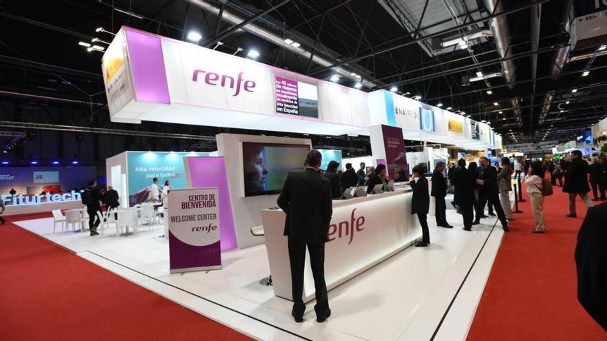 Stand de Renfe en Fitur.