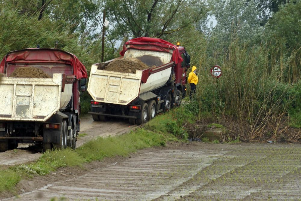 Temporal amb inundacions i creixement dels rius a les comarques gironines (18-22 d'abril de 2020)