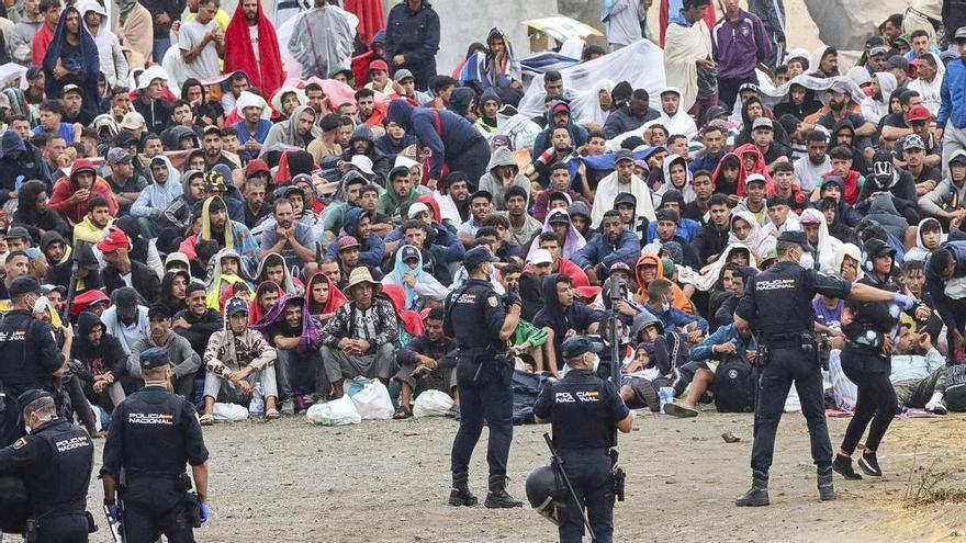 Il rapporto di polizia su Ceuta rivela due allerte alle Canarie per il rischio di un aumento migratorio