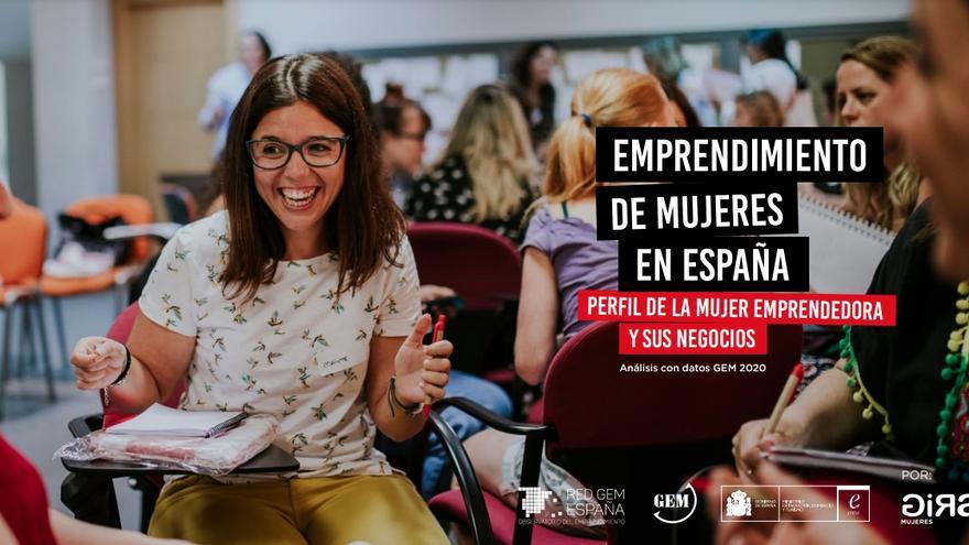 El 17% de las españolas de entre 18 y 64 años se encuentran inmersas en procesos de emprendimiento