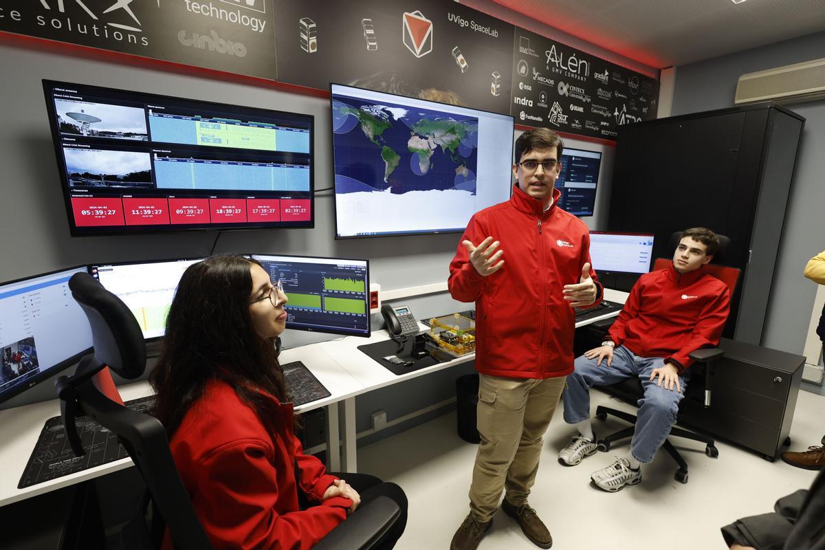 Instalaciones de SpaceLab en la Universidad.