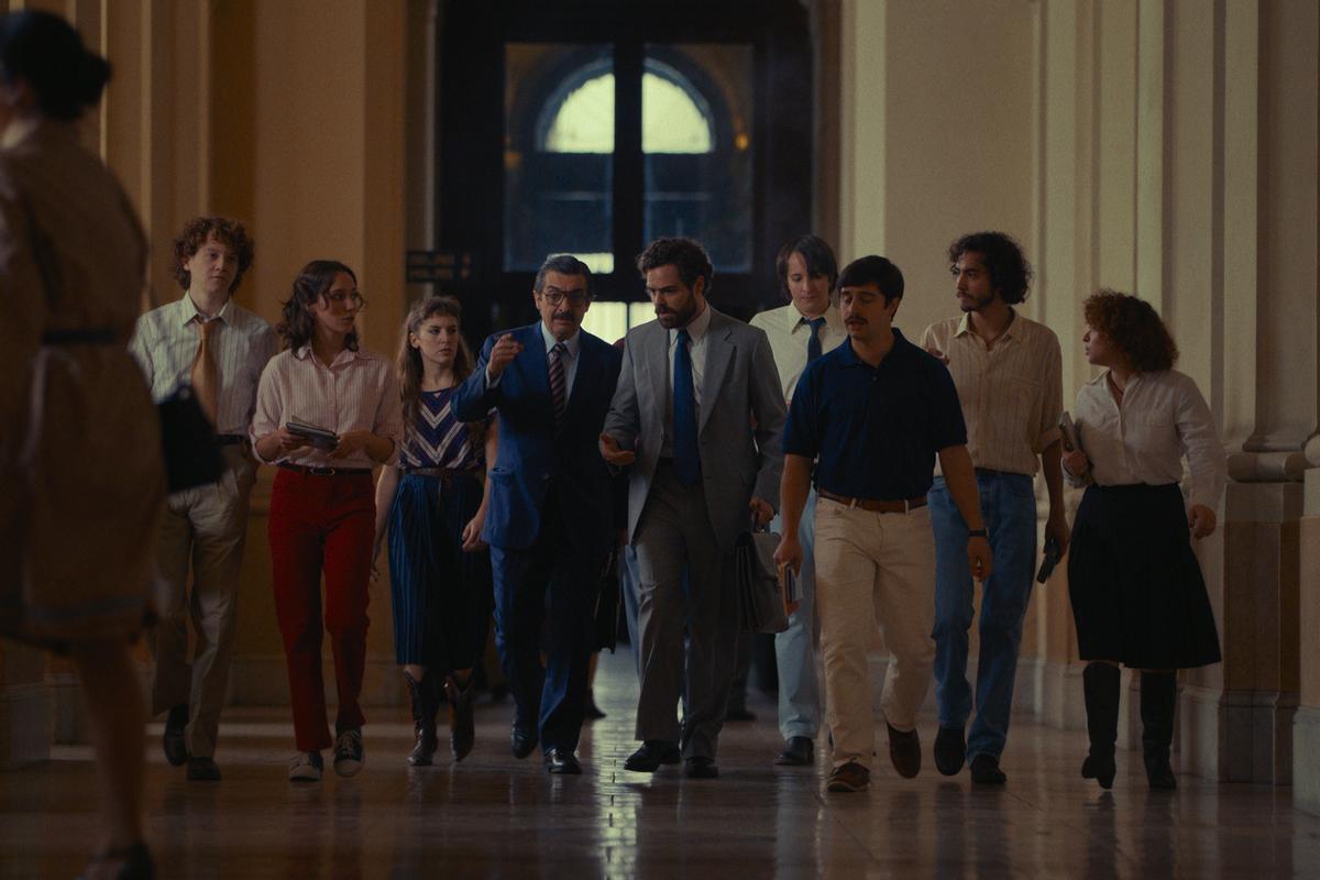 Fotograma de 'Argentina, 1985', con Ricardo Darín en el papel del fiscal Julio Césa Strassera.