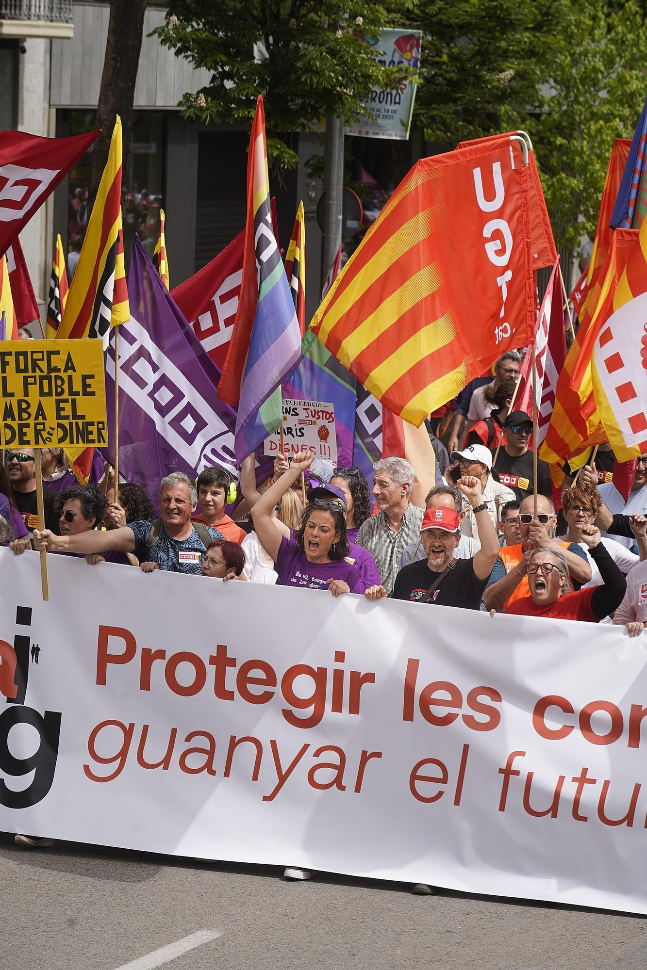 El sindicalisme gironí reclama reduir la jornada i fenar els accidents laborals