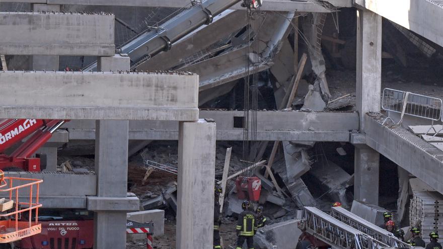 Hallado el quinto y último trabajador muerto por el derrumbe de una obra en Florencia