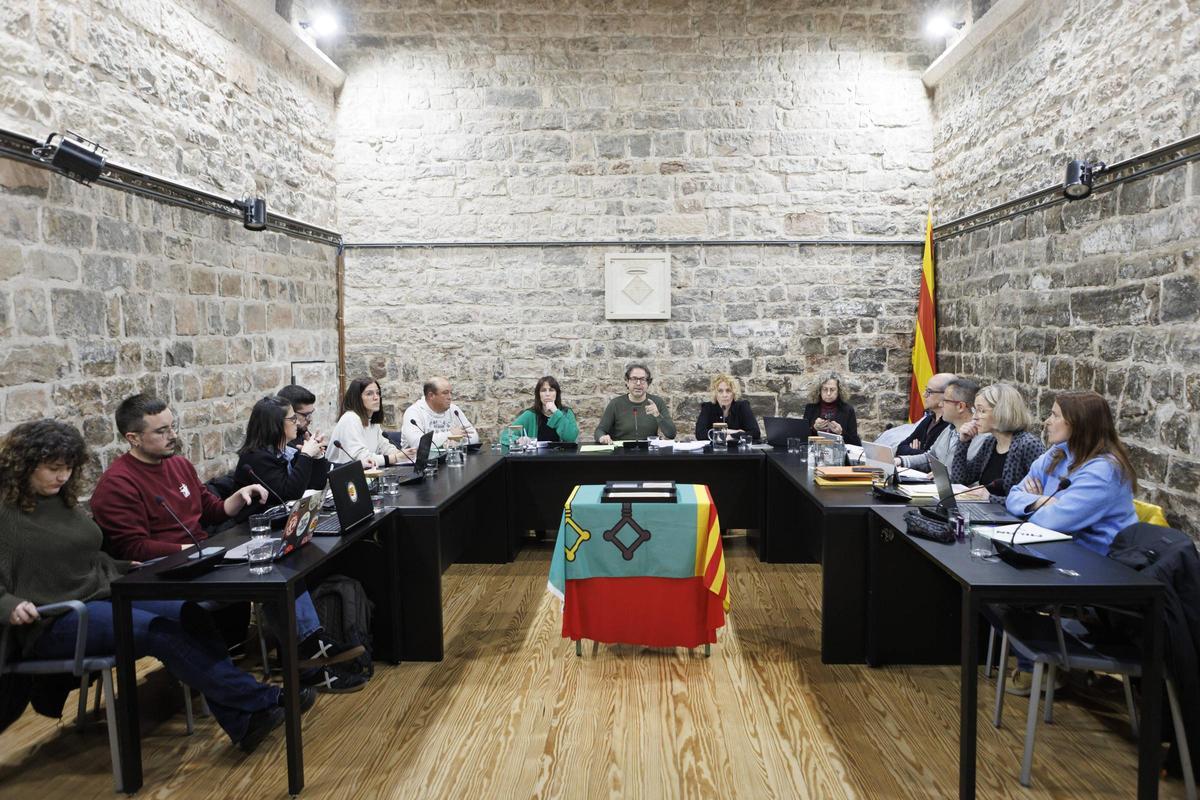 Ple municipal del mes de febrer a Santpedor