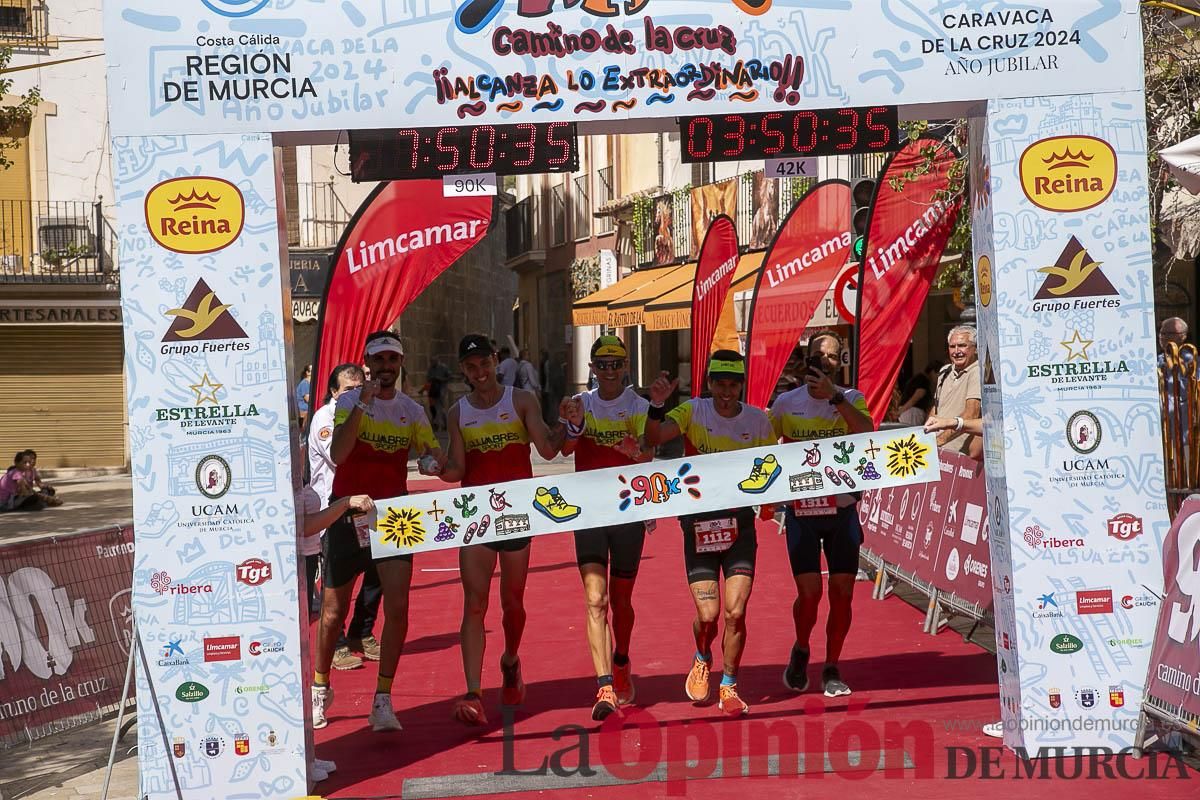 90 K Camino de la Vera Cruz (zona de meta)