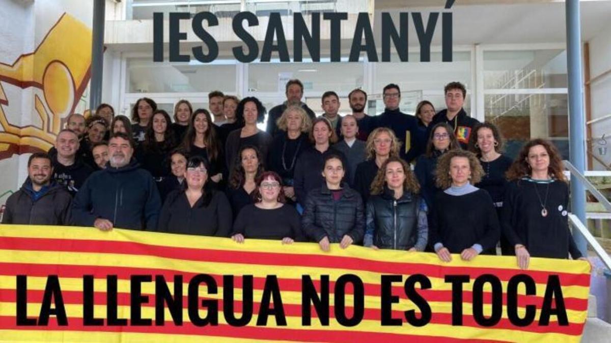 Docentes del IES Santanyí