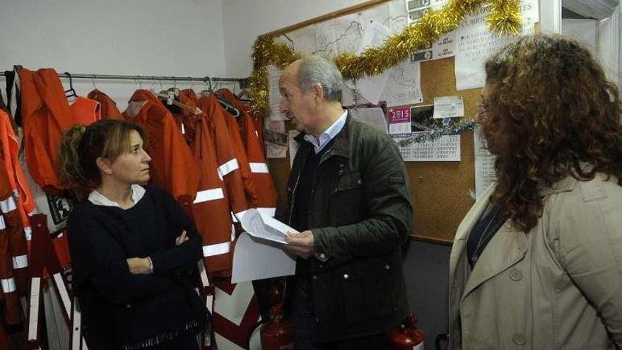 Visita a las instalaciones de Protección Civil. // Noé Parga