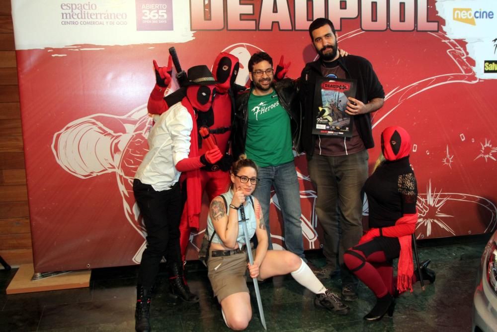 Actividades por el estren de Deadpool en Cartagena