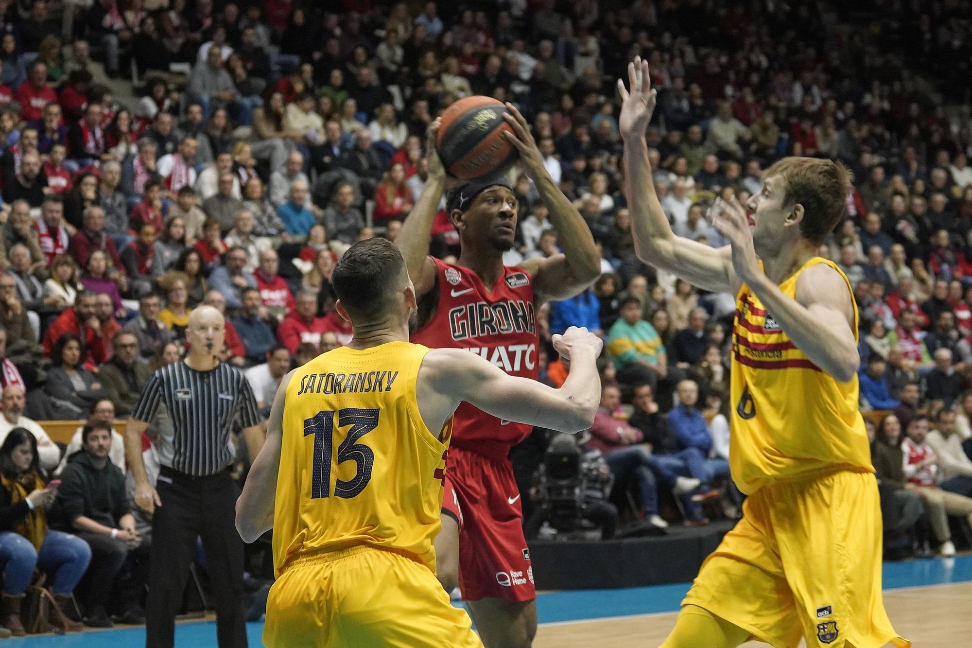 Les millors imatges del Bàsquet Girona - Barça