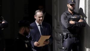 Madrid. 15.10.2025. José Luis Ábalos, a la salida de su cuarta comparecencia en el Tribunal Supremo por el caso Koldo. POLITICA. CORRUPCION