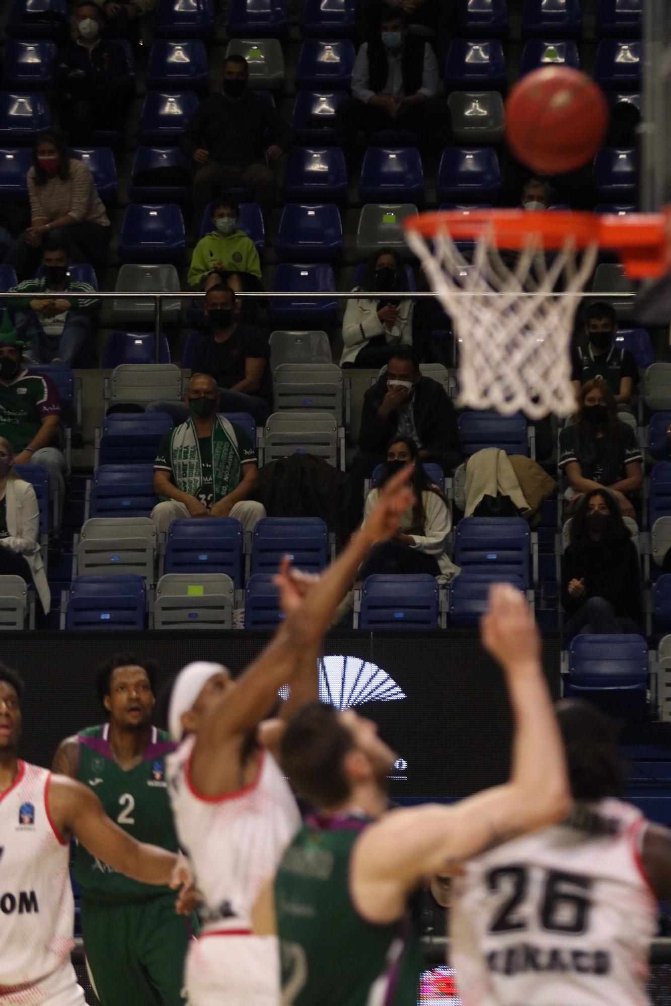 El Unicaja se despide de la Eurocup con una derrota contra el Mónaco.