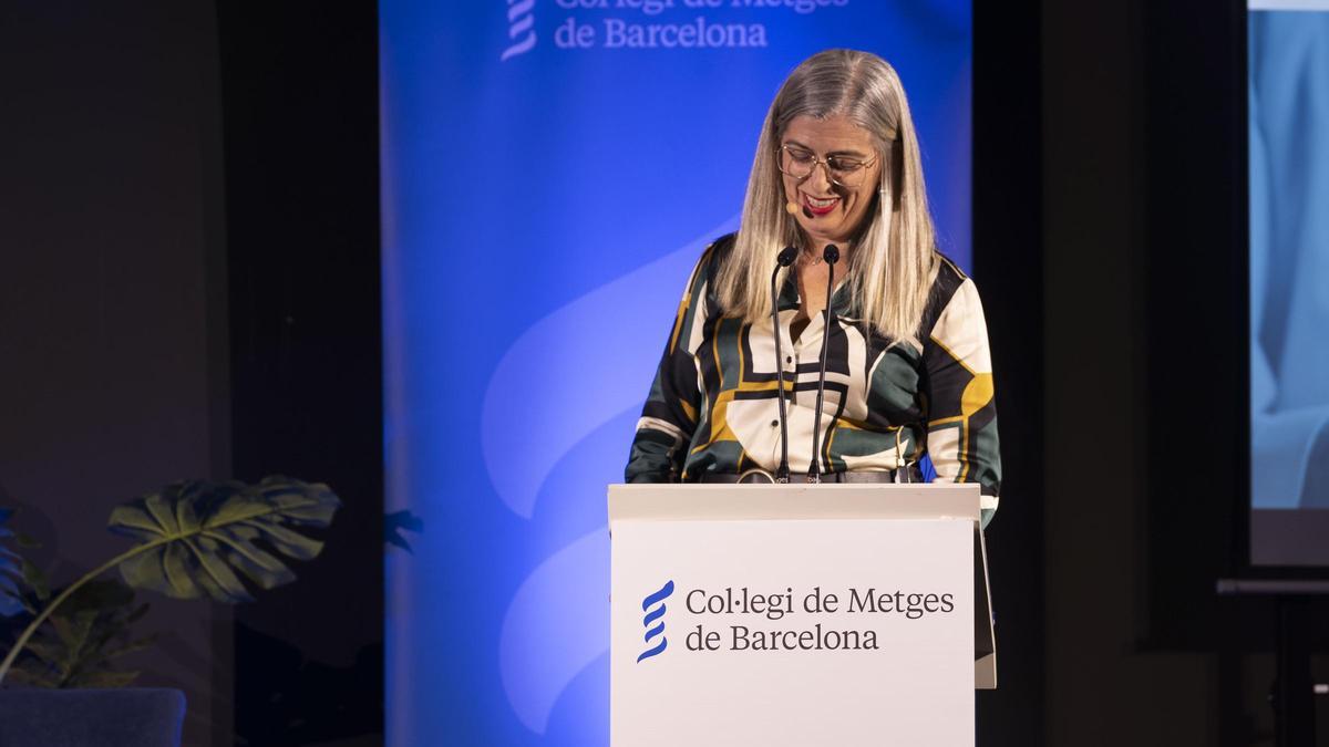 Encarna Sánchez és la presidenta de la delegació al Bages del Col·legi de Metges de Barcelona