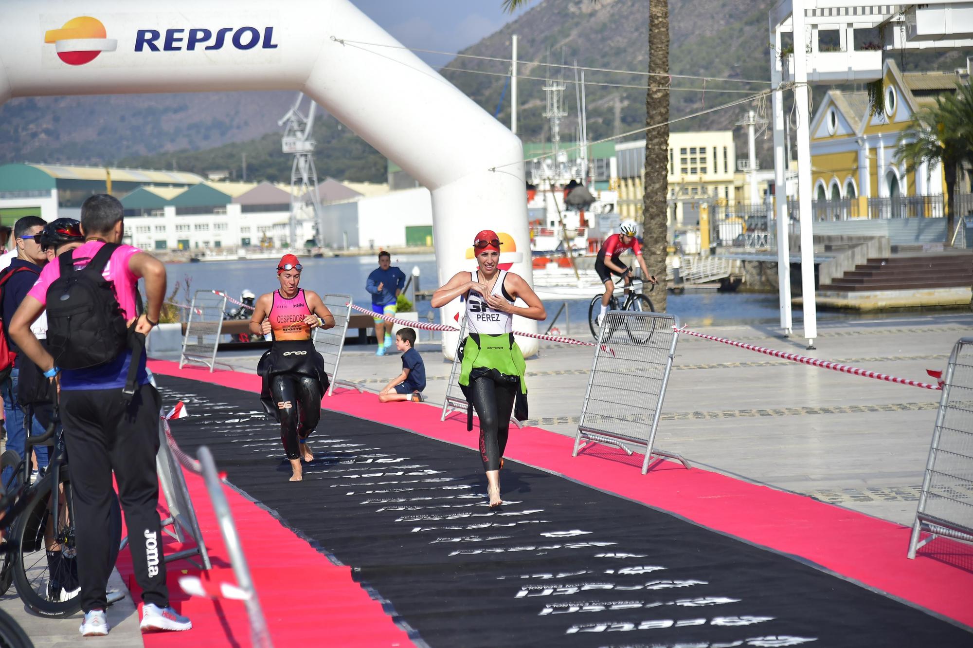 Las mejores fotos del Triatlón Ciudad de Cartagena 2023.