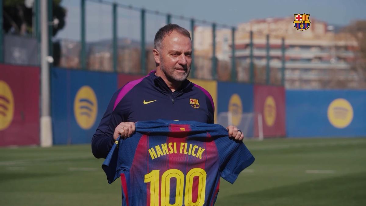 Los cien primeros partidos de Flick