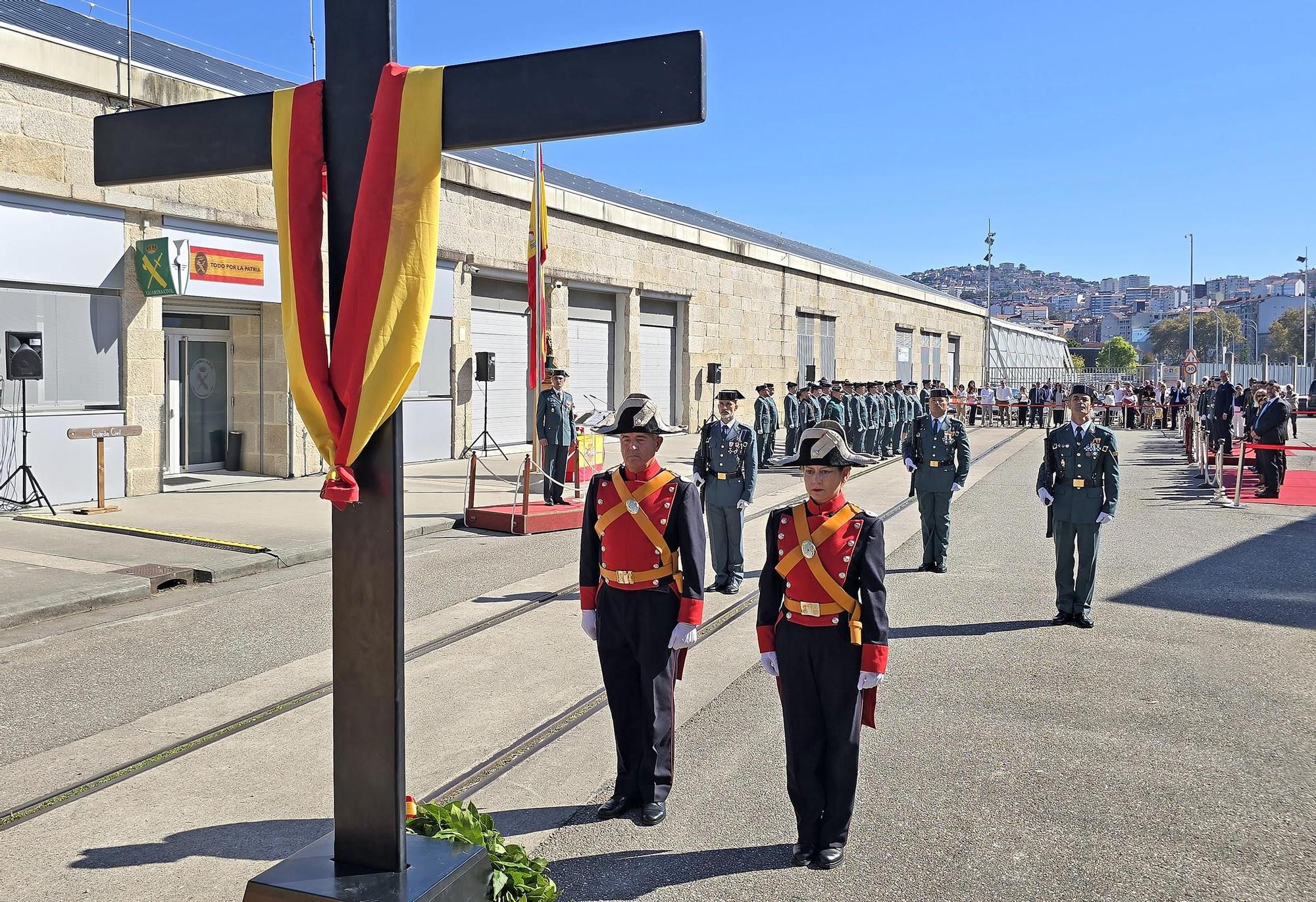 La Guardia Civil celebra en Vigo el día de su patrona, la Virgen del Pilar