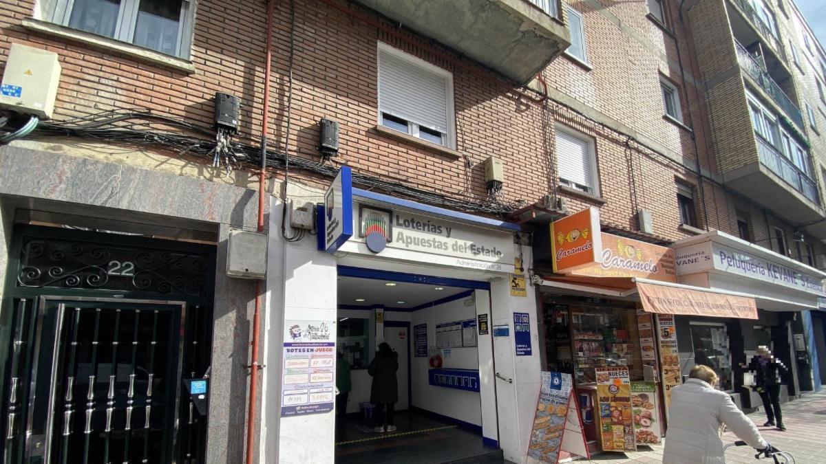 La administración que ha sellado el boleto ganador.