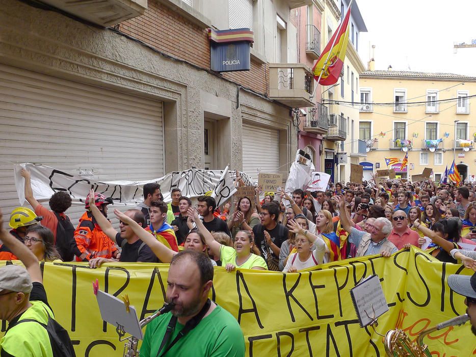 Manifestació a Figueres.