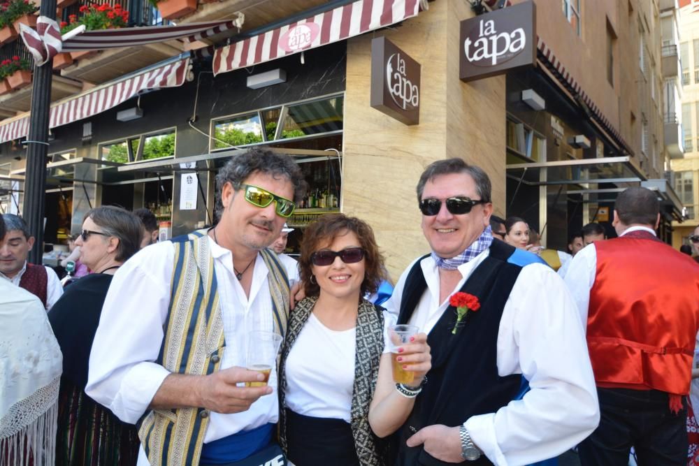 Ambiente y Photocall en la Plaza de las Flores