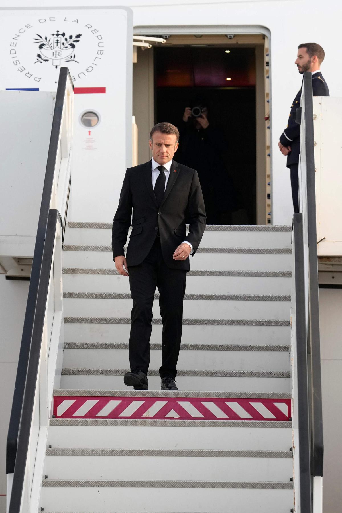 Macron visita Israel