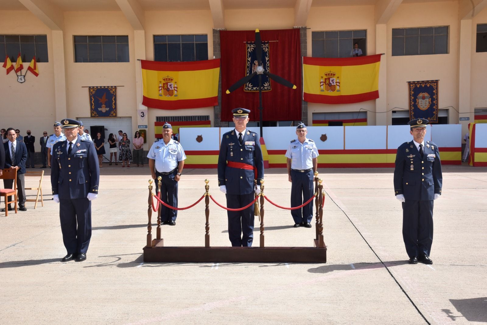 Juan José Terrados, nuevo jefe de la base aérea de Gando