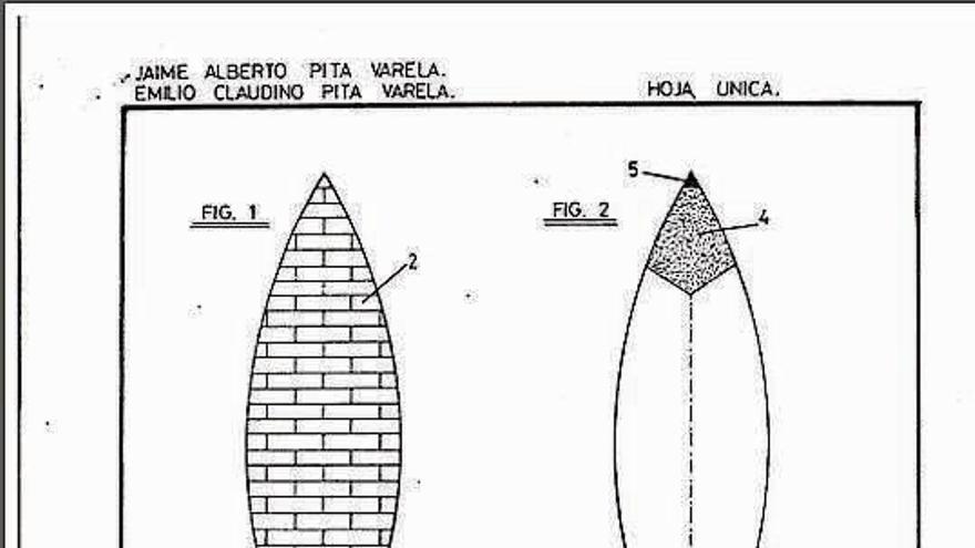 Diseños del globo incluidos en la patente.