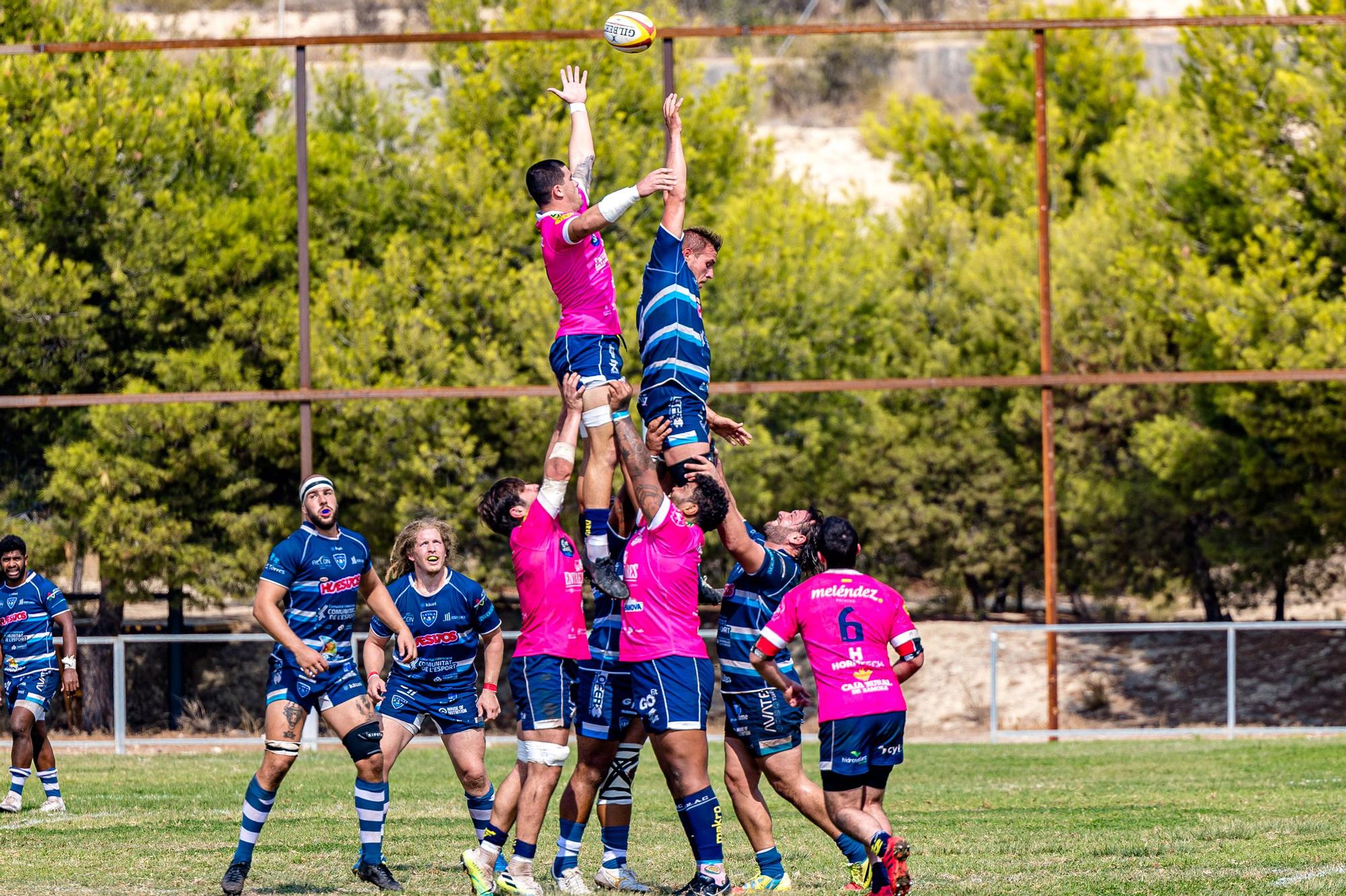 El equipo de rugby de La Vila Joiosa en División de Honor