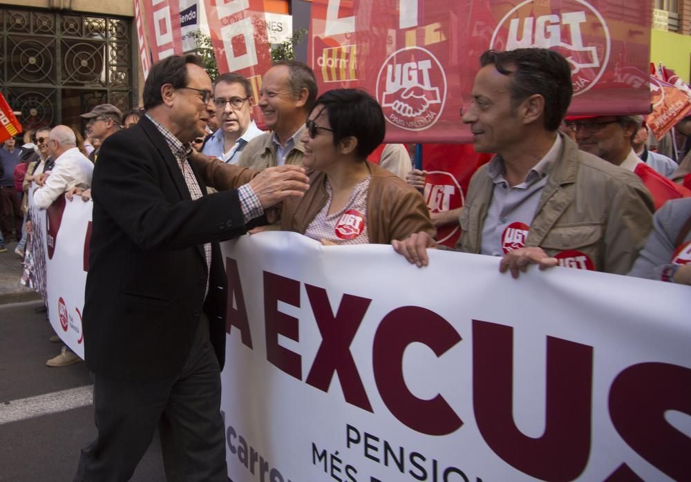 Manifestación del Día del Trabajo en València