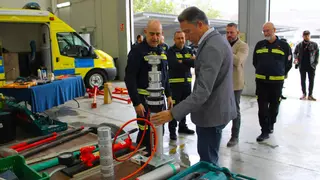 La Unidad de Consolidación de Estructuras de Lorca ayudará en Valencia