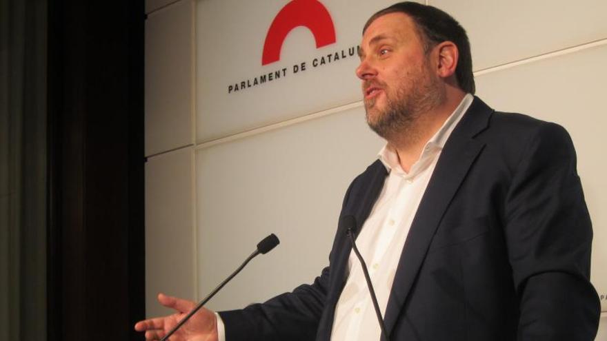 Oriol Junqueras, citado a declarar en la comisión.