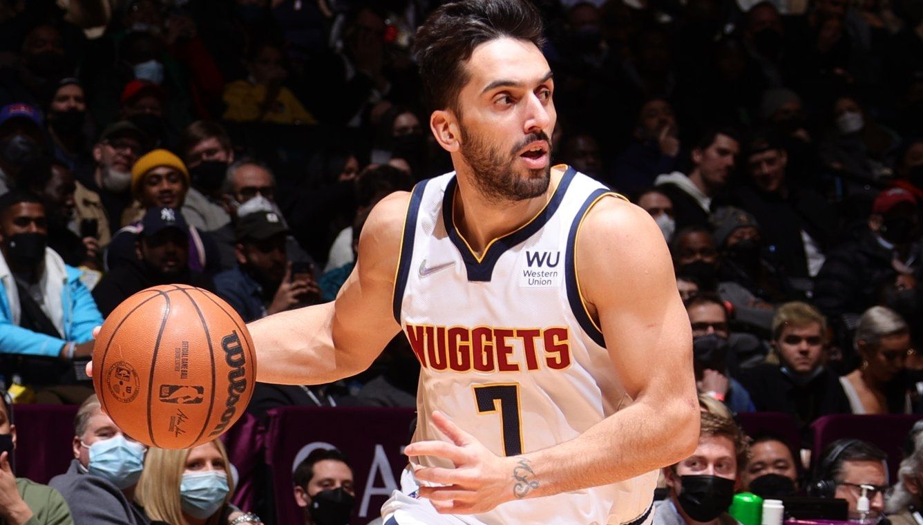 Facundo Campazzo, con los Nuggets.