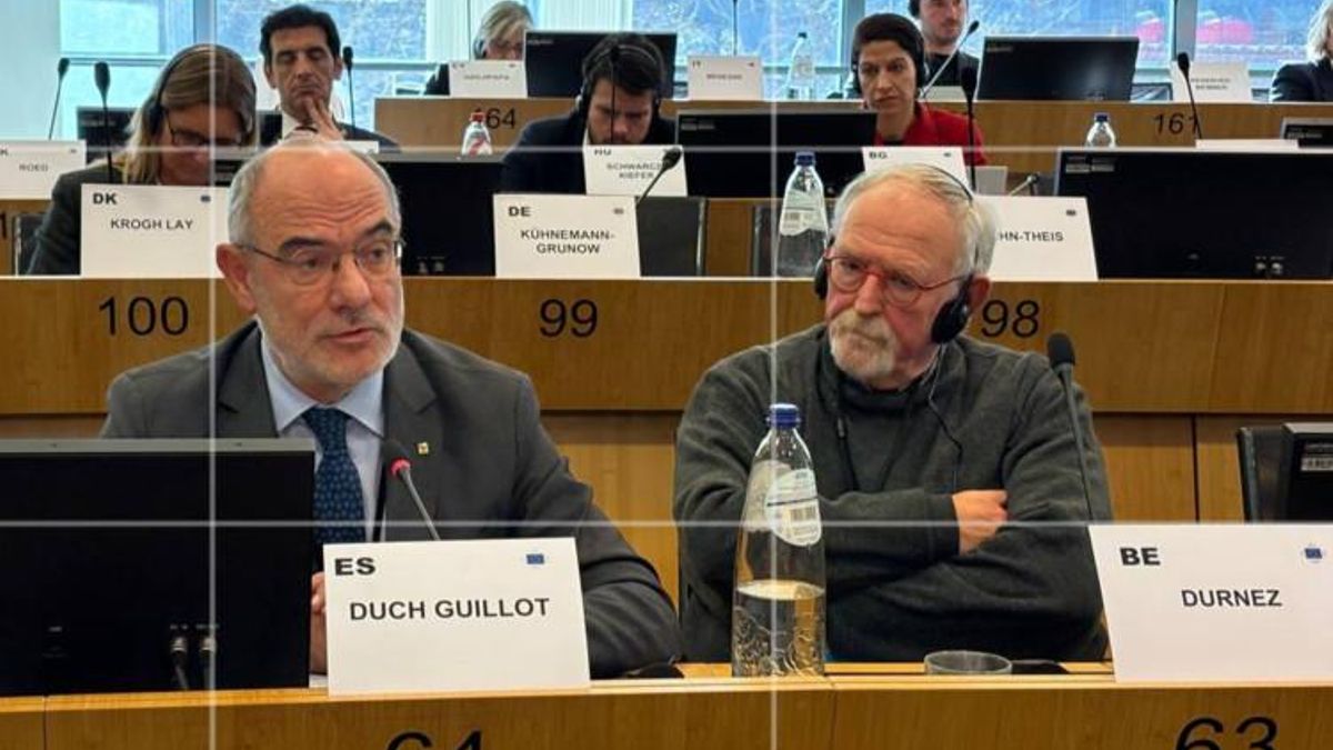 El conseller de Unió Europea i Acció Exterior, Jaume Duch