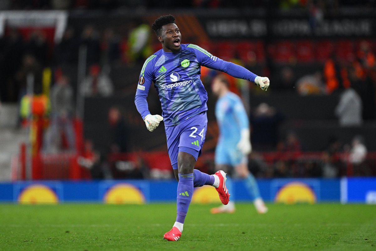 André Onana, guardameta del Manchester United