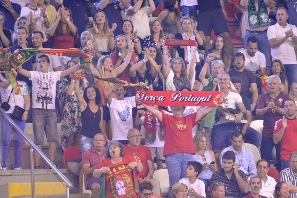 Fiesta en Riazor al ganar España el Europeo