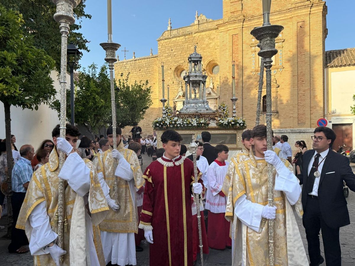 Procesión del Corpus en Montilla.