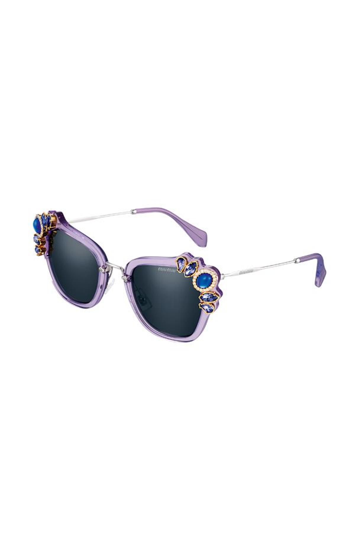 Todo al púrpura: Gafas Miu Miu