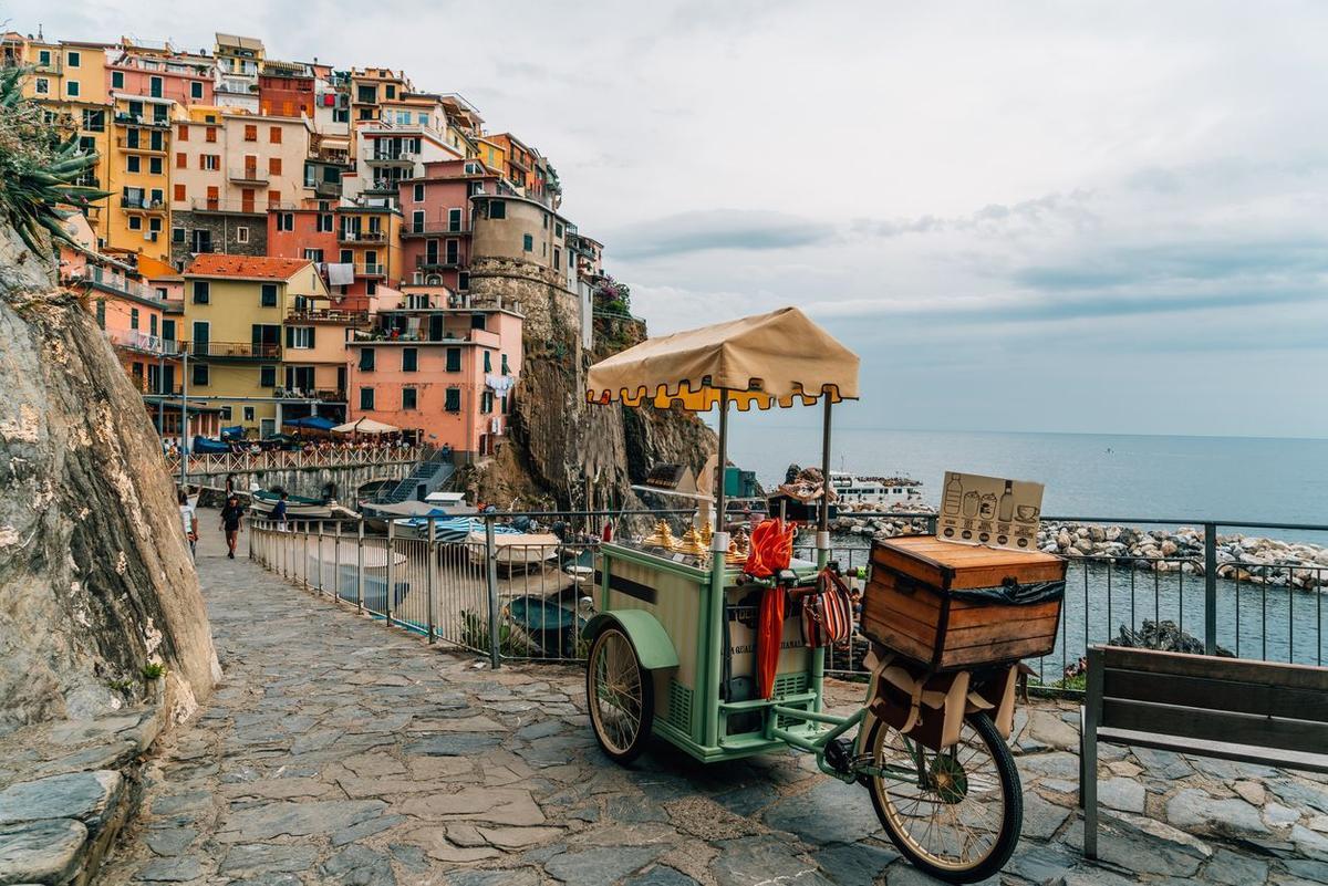 Pueblo italiano Manarola