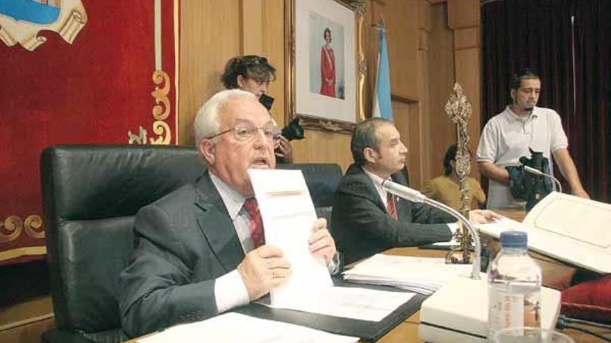 José Luis Baltar, en la Diputación de Ourense.