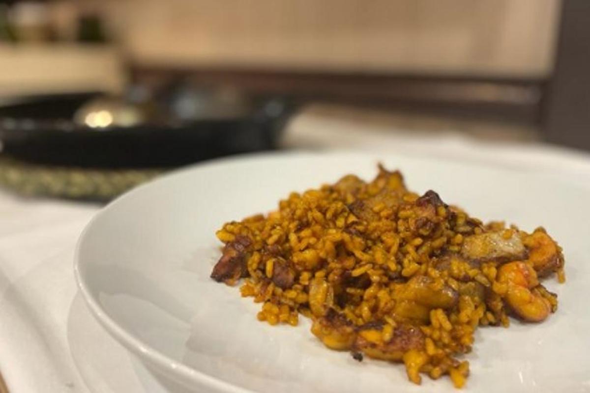 Plato del restaurante Racó del Plá.