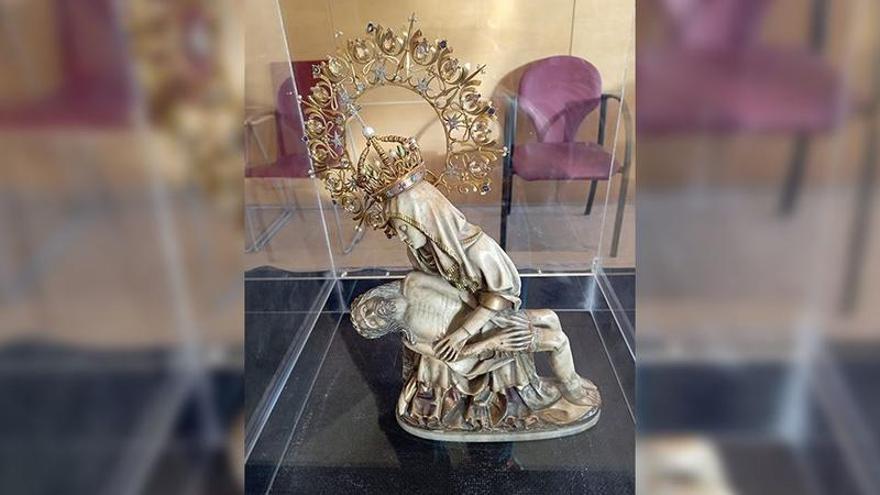 La Mare de Déu de la Pietat d&#039;Igualada es va fer en un taller alemany de renom i té un gran valor artístic