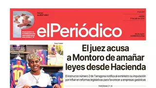 La portada de EL PERIÓDICO del 17 de julio de 2025