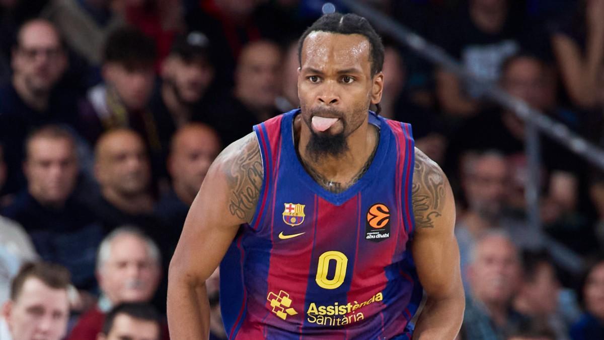 Kevin Punter, en un partido con el Barça
