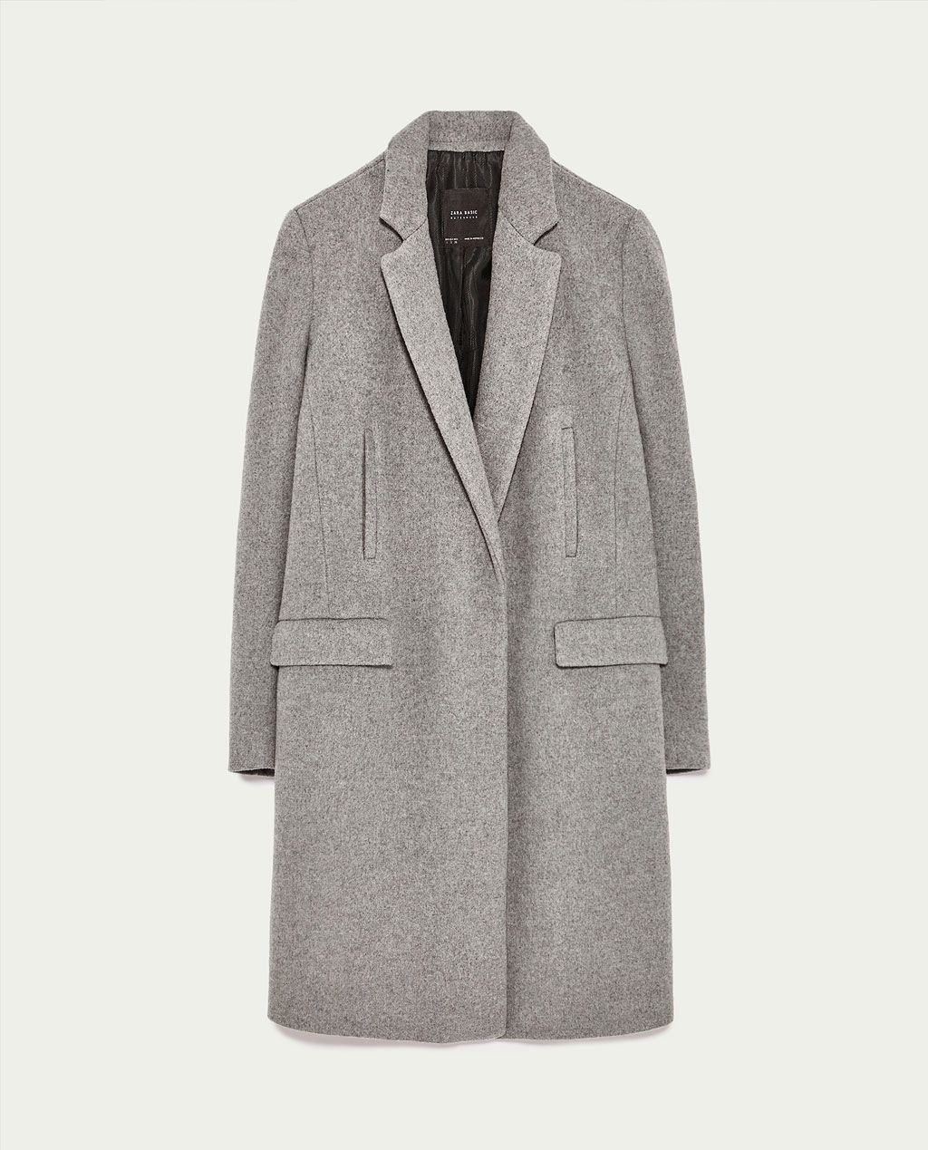 Rebajas Zara: abrigo masculino